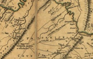 Most Indian settlements—and later, European settlements—were positioned along the Opequon Creek, a tributary stream of the Potomac River.